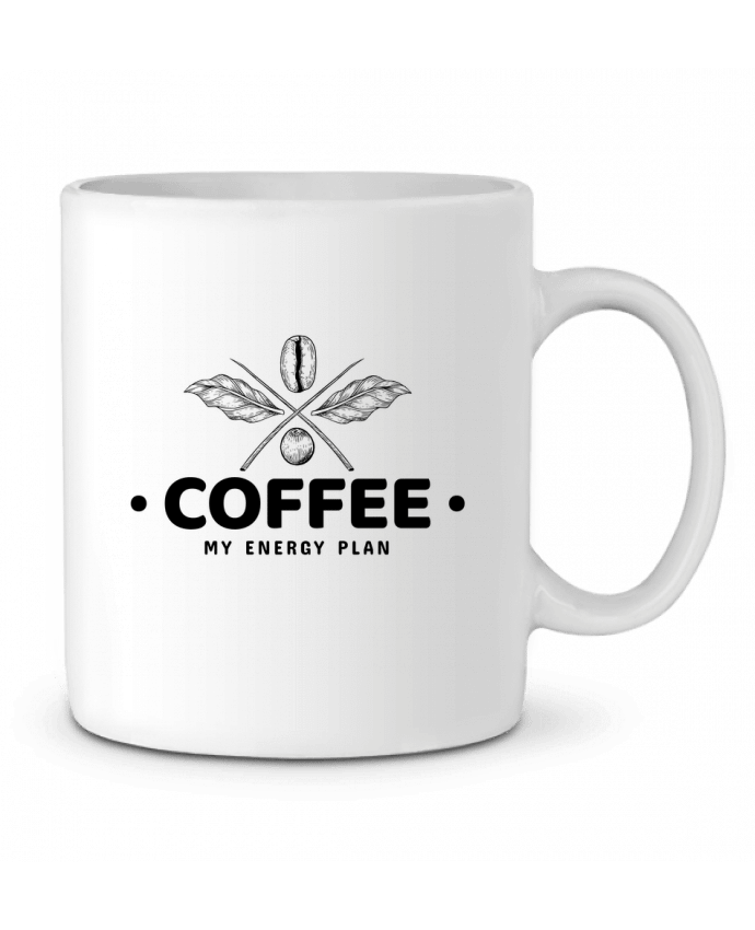 Taza Cerámica Coffee my energy plan por Bossmark