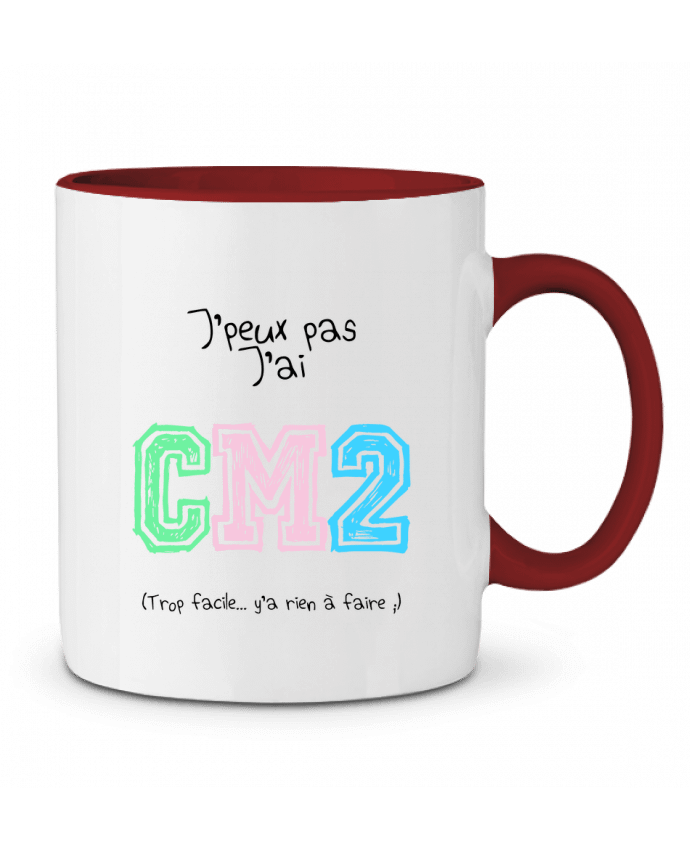 Mug bicolore CM2 PandaRose