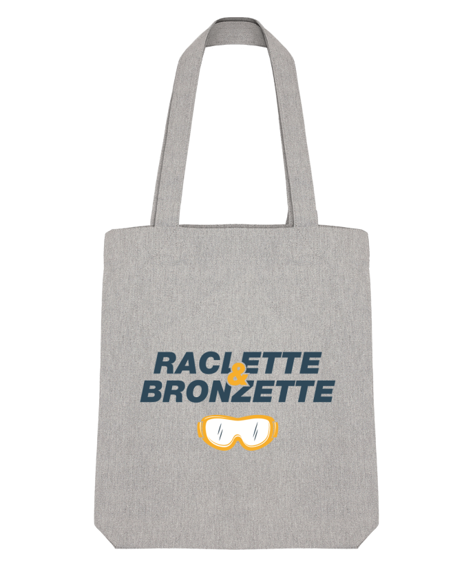 Tote Bag Stanley Stella Raclette et Bronzette - Ski par tunetoo 