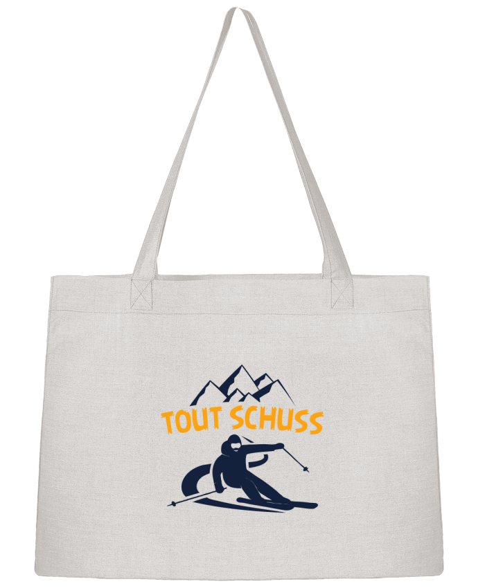 Shopping tote bag Stanley Stella Tout Schuss - Ski by tunetoo
