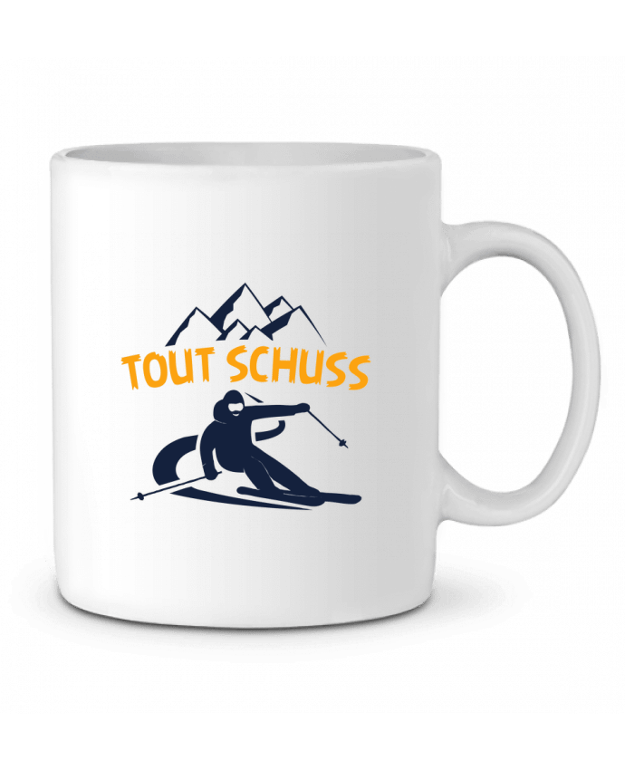 Ceramic Mug Tout Schuss - Ski by tunetoo