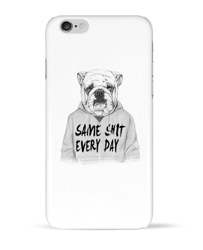 Case 3D iPhone 6 Same shit every day by Balàzs Solti