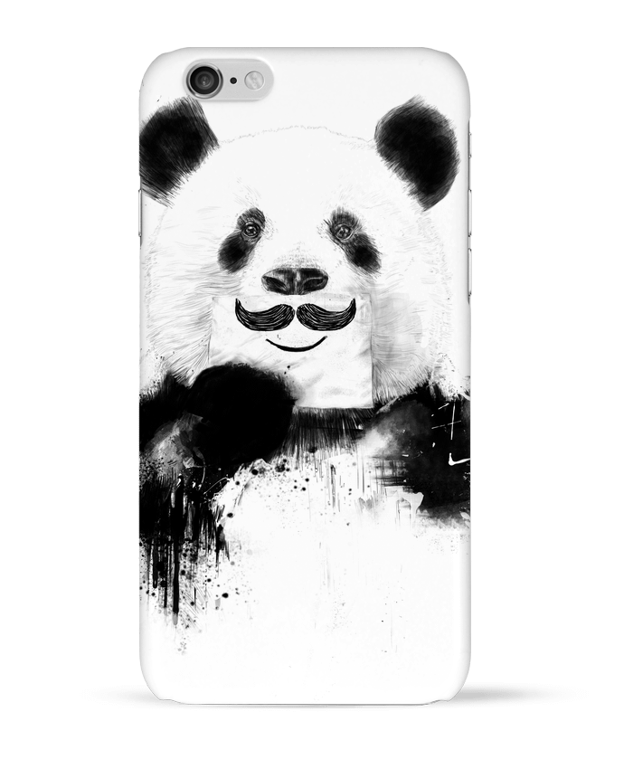Case 3D iPhone 6 Funny Panda Balàzs Solti by Balàzs Solti