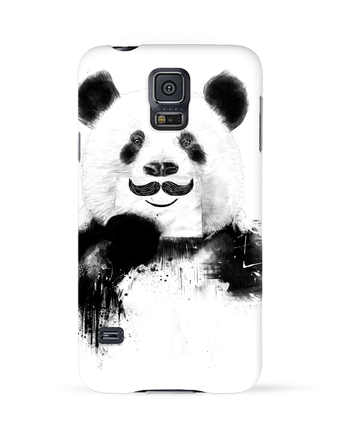 Case 3D Samsung Galaxy S5 Funny Panda Balàzs Solti by Balàzs Solti