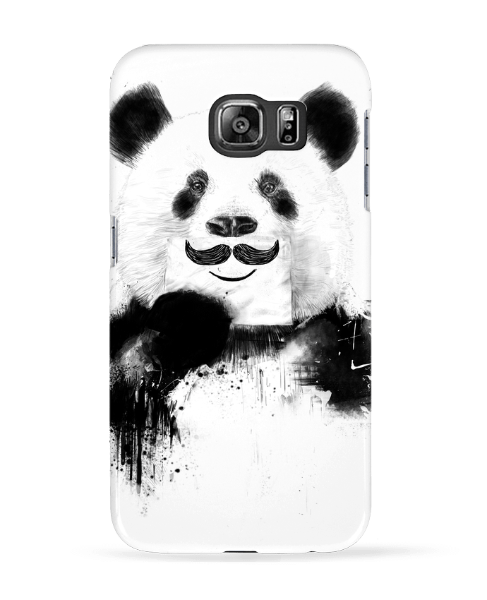 Case 3D Samsung Galaxy S6 Funny Panda Balàzs Solti - Balàzs Solti
