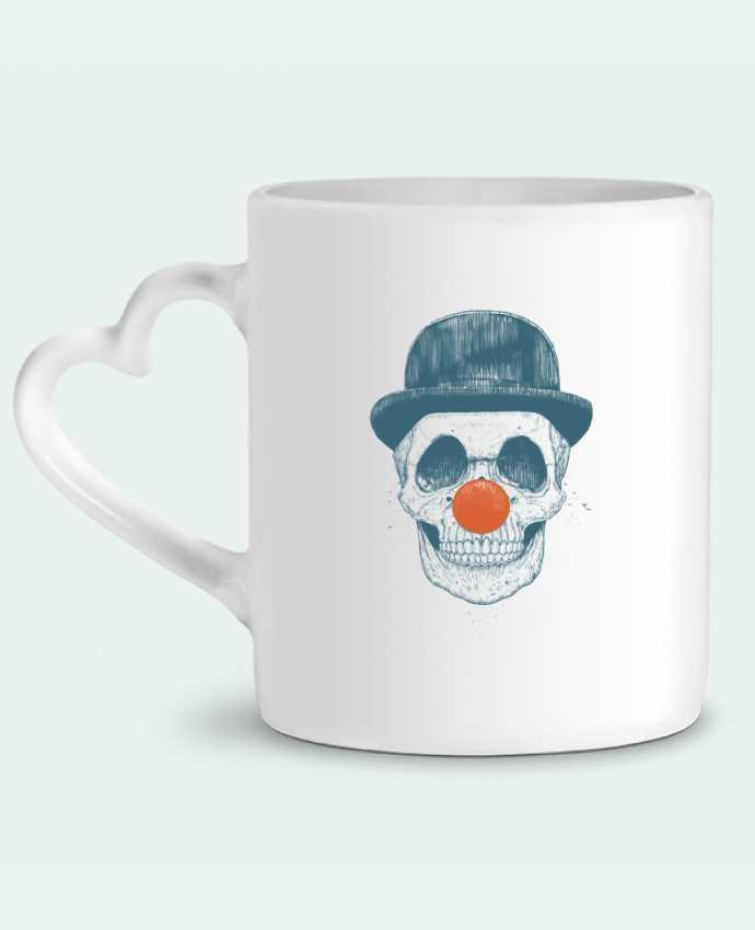 Mug Heart Dead Clown by Balàzs Solti