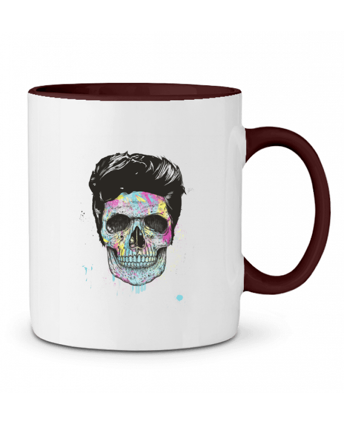 Two-tone Ceramic Mug Death in Color Balàzs Solti