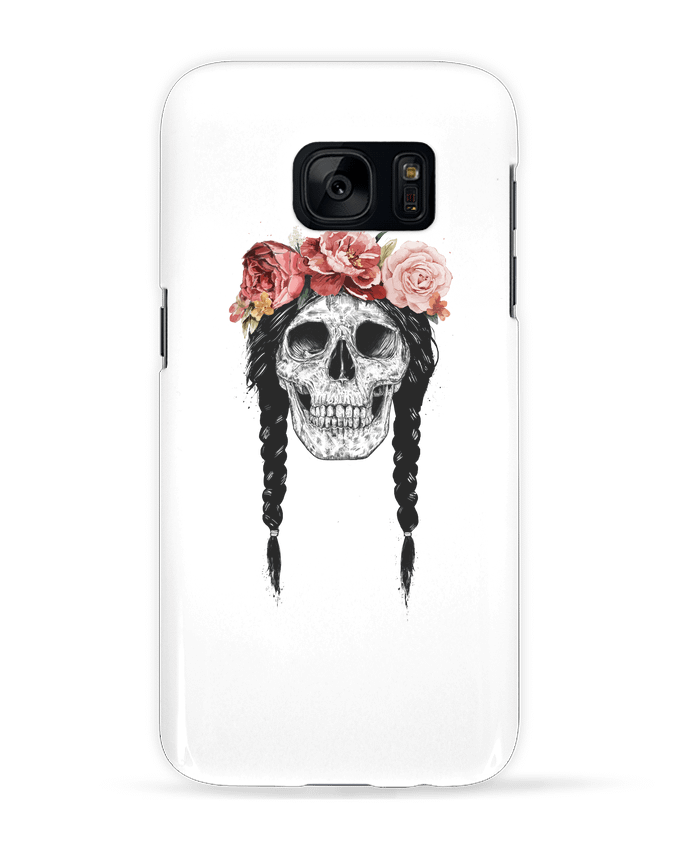 Coque 3D Samsung Galaxy S7  Festival Skull par Balàzs Solti