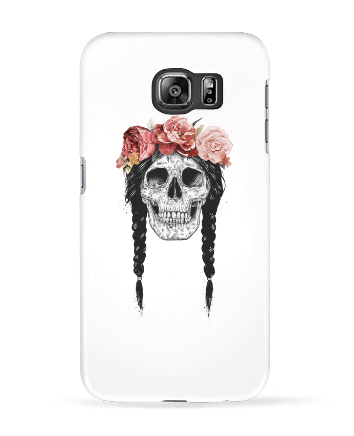 Case 3D Samsung Galaxy S6 Festival Skull - Balàzs Solti