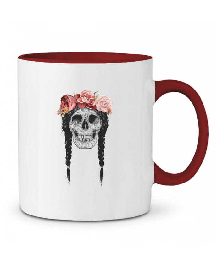 Mug bicolore Festival Skull Balàzs Solti