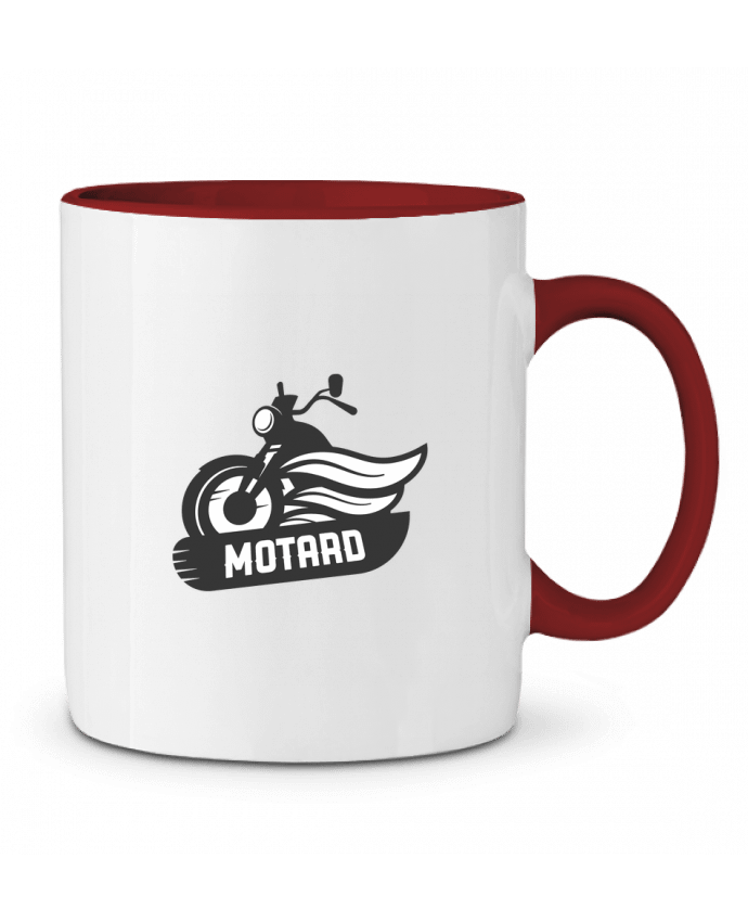 Mug bicolore Motard tunetoo
