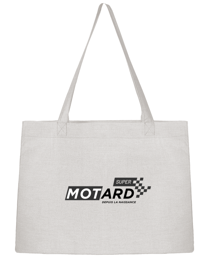 Shopping tote bag Stanley Stella Super motard depuis la naissance by tunetoo