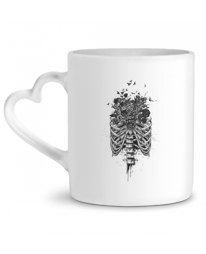 Mug coeur New Life par Balàzs Solti