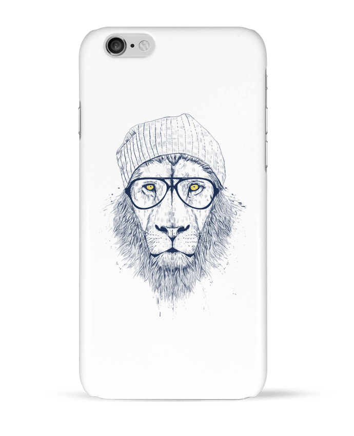 Case 3D iPhone 6 Cool Lion by Balàzs Solti