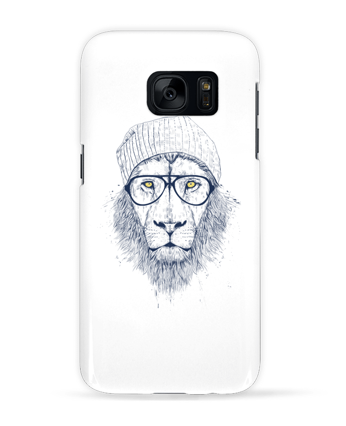 Case 3D Samsung Galaxy S7 Cool Lion by Balàzs Solti
