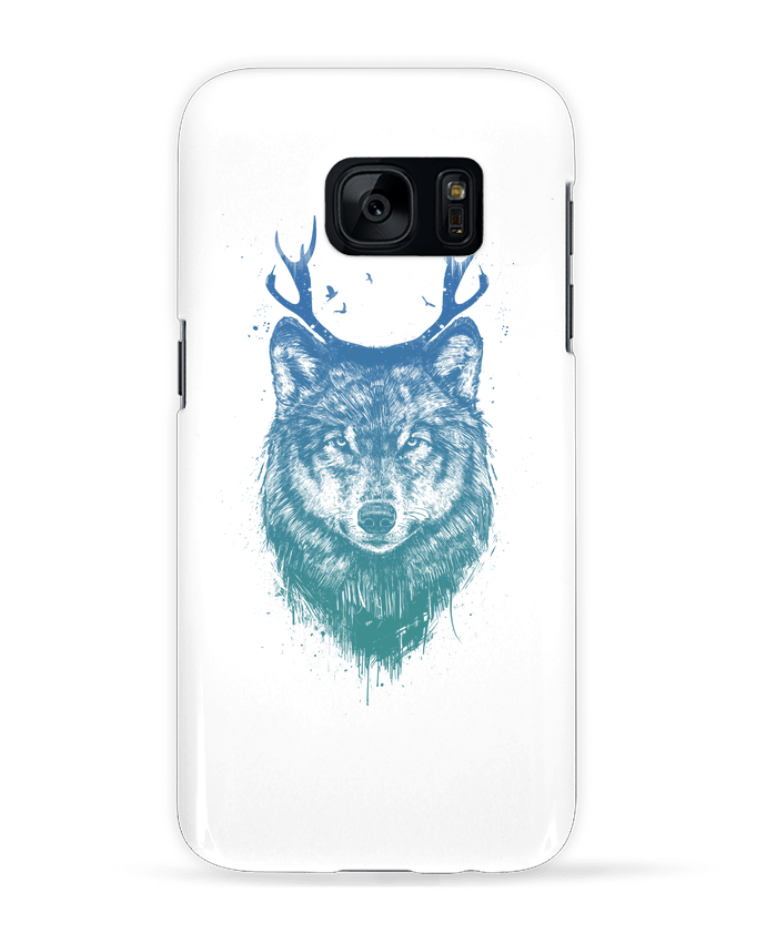 Case 3D Samsung Galaxy S7 Deer-Wolf by Balàzs Solti