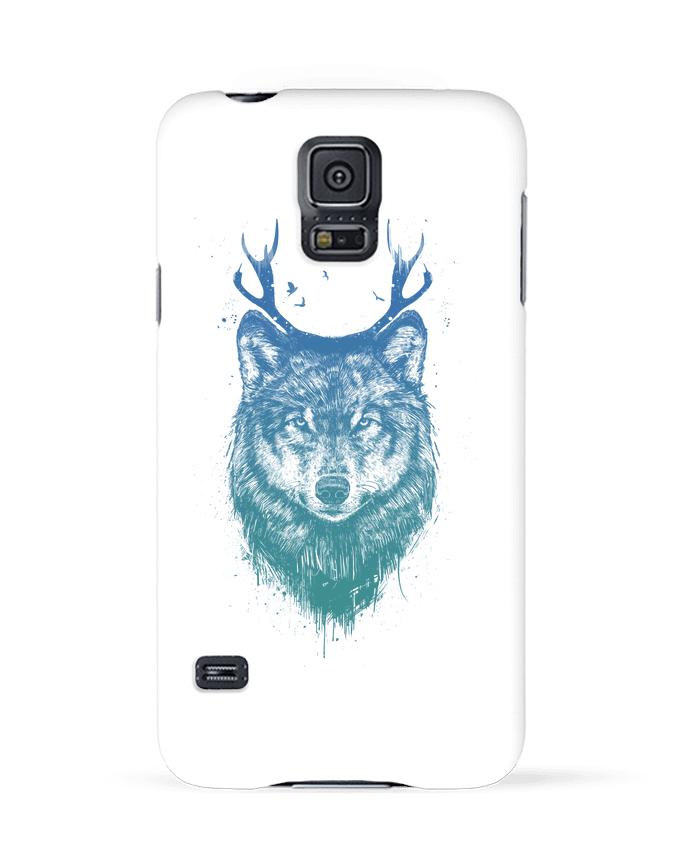 Case 3D Samsung Galaxy S5 Deer-Wolf by Balàzs Solti