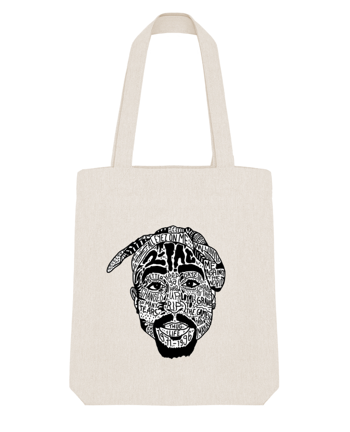 Tote Bag Stanley Stella Tupac by Nick cocozza 