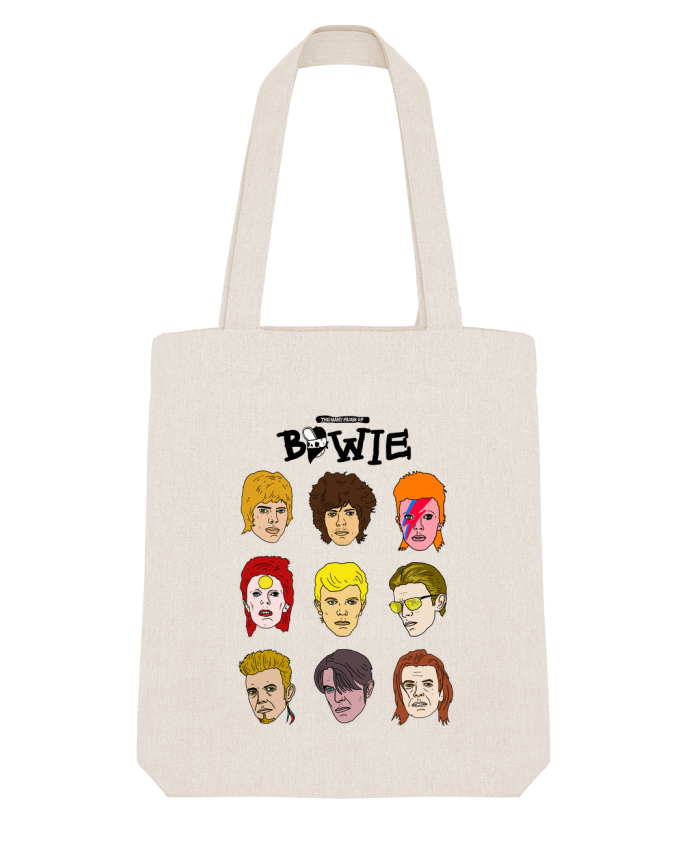 Tote Bag Stanley Stella Bowie by Nick cocozza 
