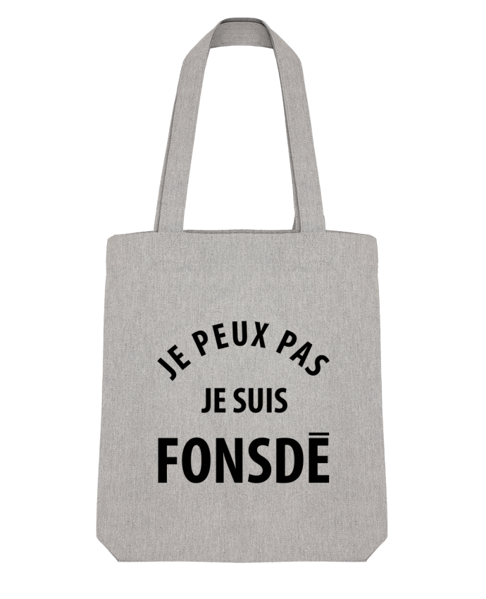 Tote Bag Stanley Stella Je peux pas je suis fonsde par Ruuud 