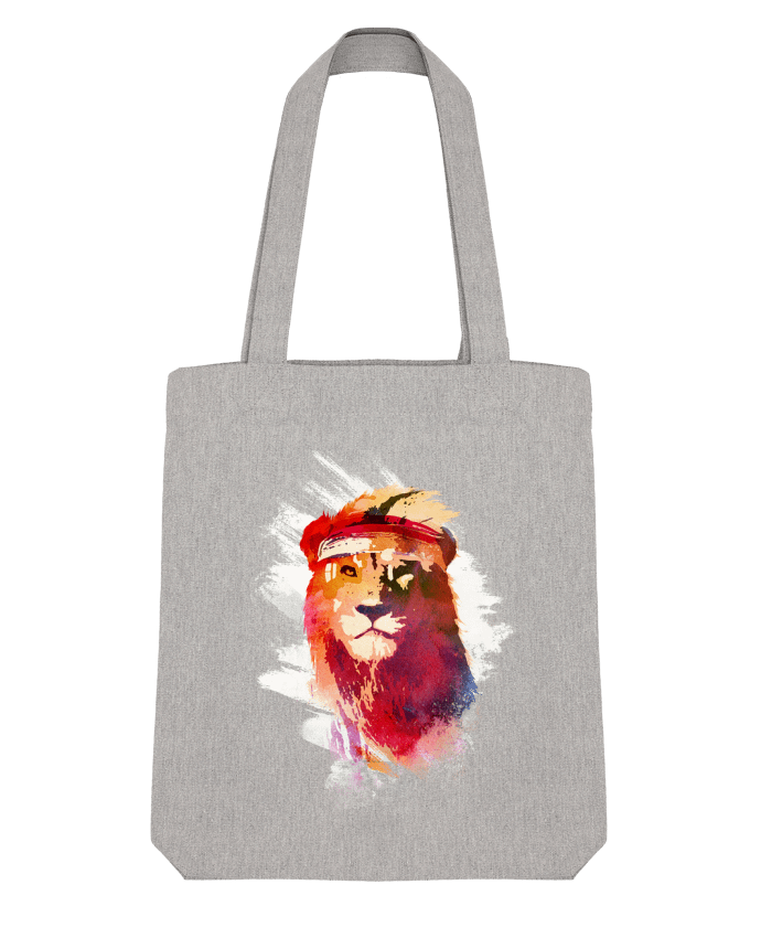 Tote Bag Stanley Stella Gym lion by robertfarkas 