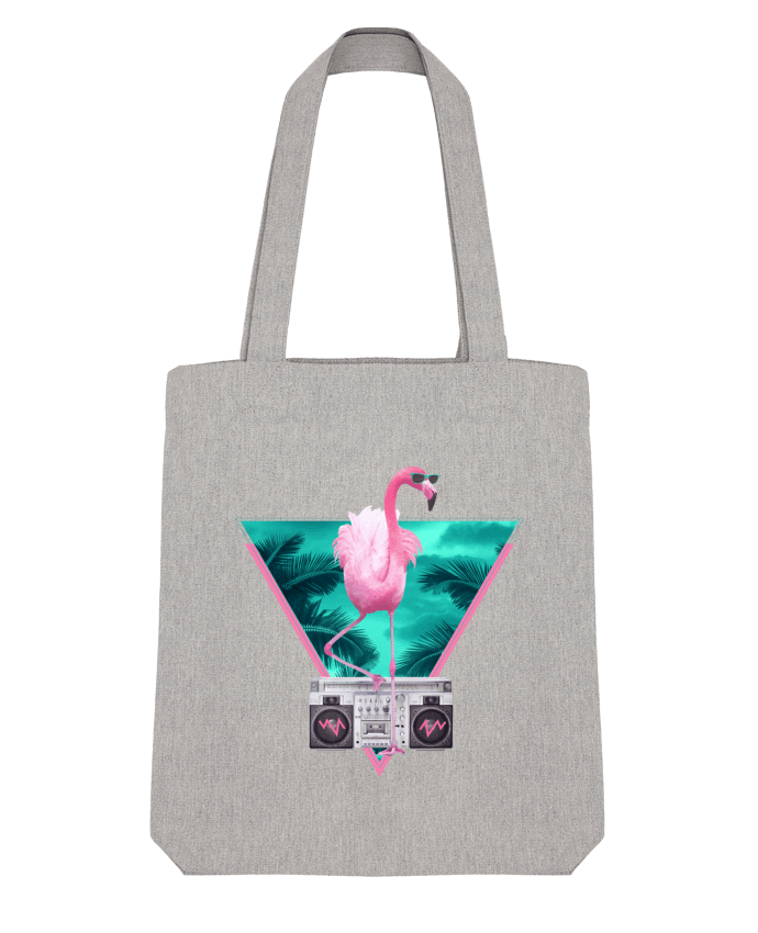 Tote Bag Stanley Stella Miami flamingo by robertfarkas 