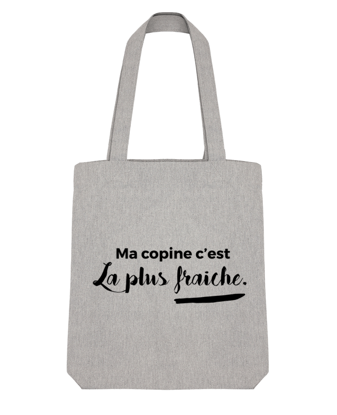 Tote Bag Stanley Stella Ma copine c'est la plus fraiche par tunetoo 