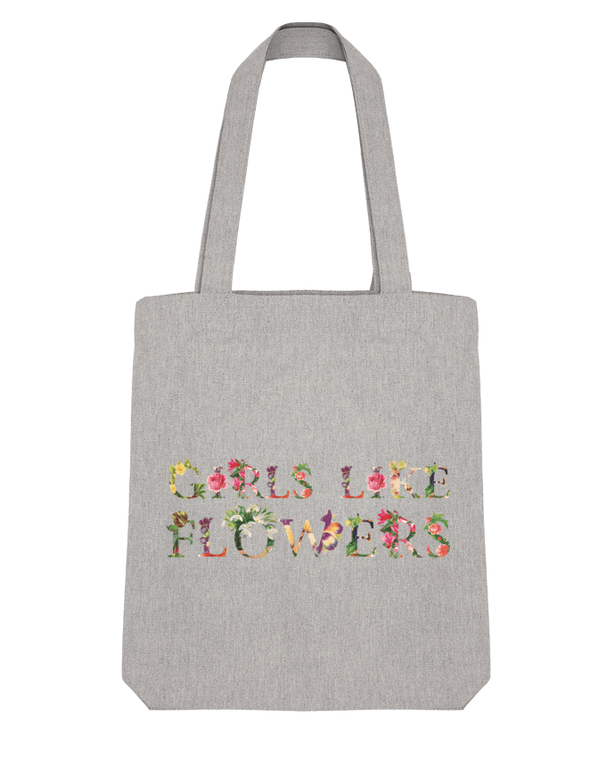 Tote Bag Stanley Stella Girls like flowers by tunetoo 