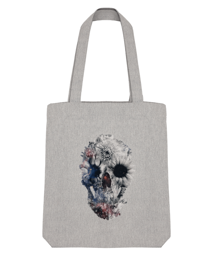 Tote Bag Stanley Stella Floral skull 2 by ali_gulec 