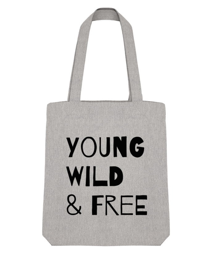 Tote Bag Stanley Stella YOUNG, WILD, FREE par tunetoo 