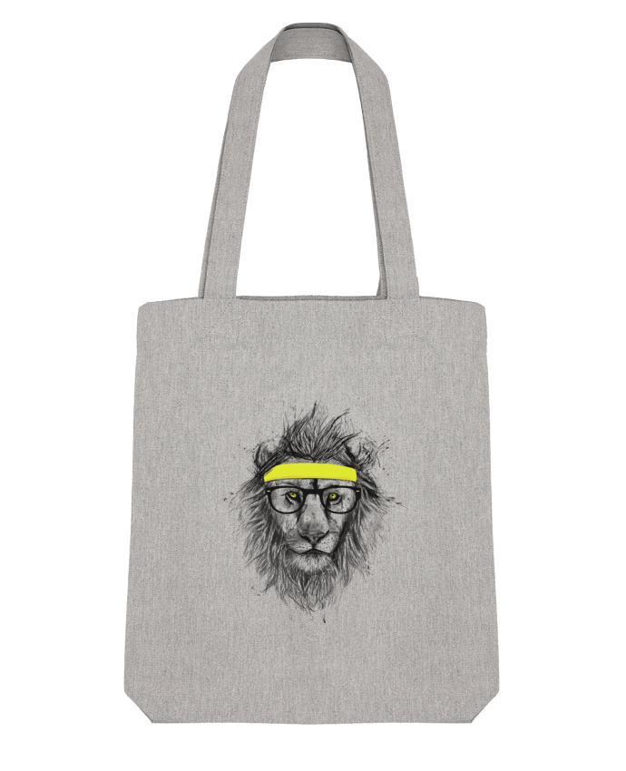 Tote Bag Stanley Stella Hipster Lion par Balàzs Solti 