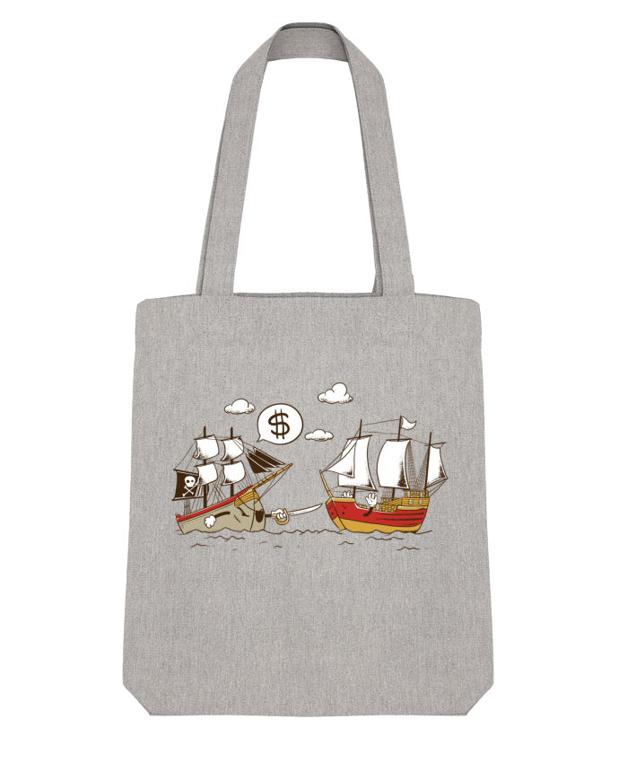 Tote Bag Stanley Stella Pirate by flyingmouse365 