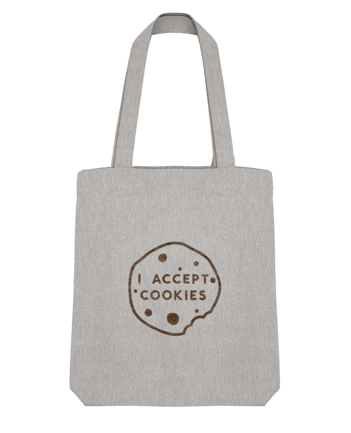 Tote Bag Stanley Stella I accept cookies by Florent Bodart 