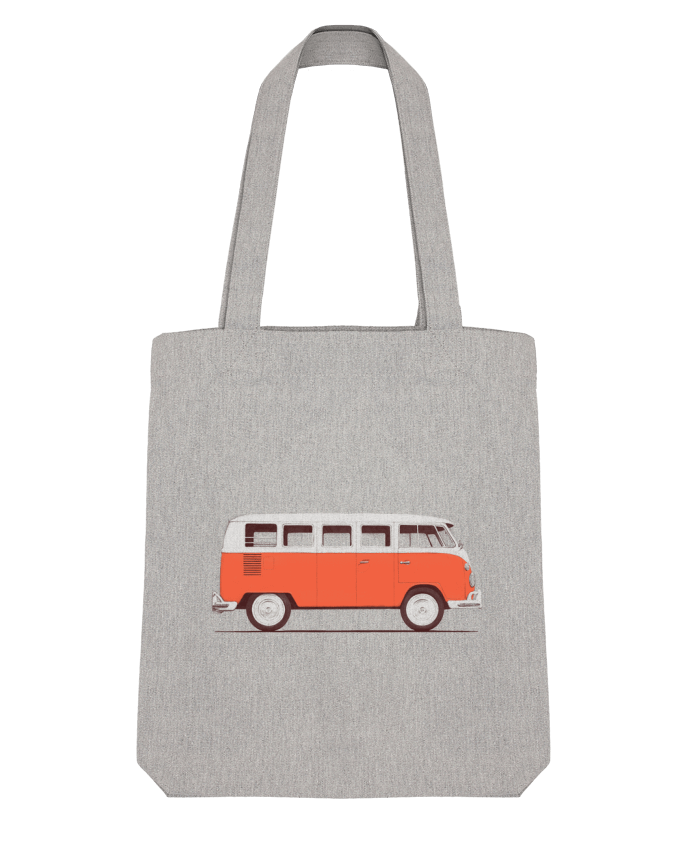 Tote Bag Stanley Stella Red Van by Florent Bodart 