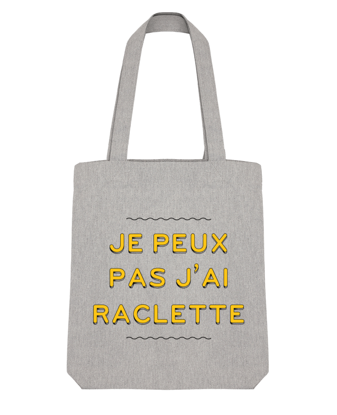 Tote Bag Stanley Stella Je peux pas j'ai raclette by tunetoo 