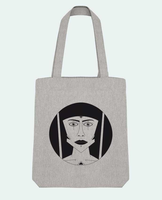 Tote Bag Stanley Stella Visage géométrique par Ambrestr 