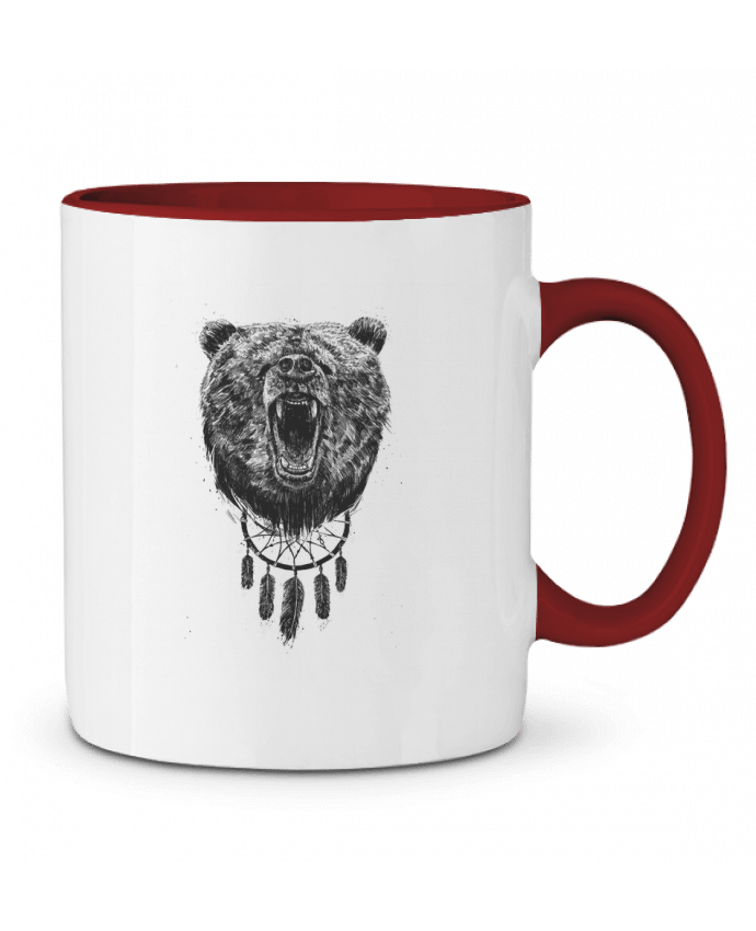 Mug bicolore dont wake the bear Balàzs Solti