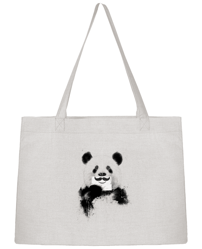 Shopping tote bag Stanley Stella Funny Panda Balàzs Solti by Balàzs Solti