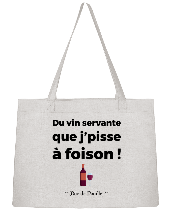 Shopping tote bag Stanley Stella Du vin servante by tunetoo