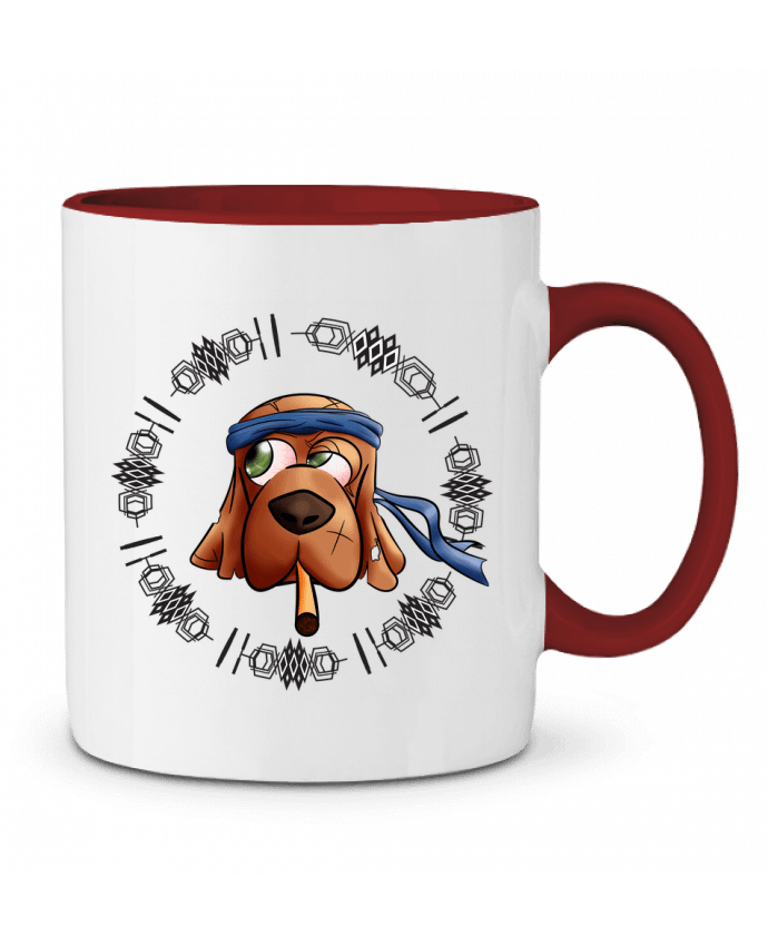 Mug bicolore Doogy Salutations Distinguées