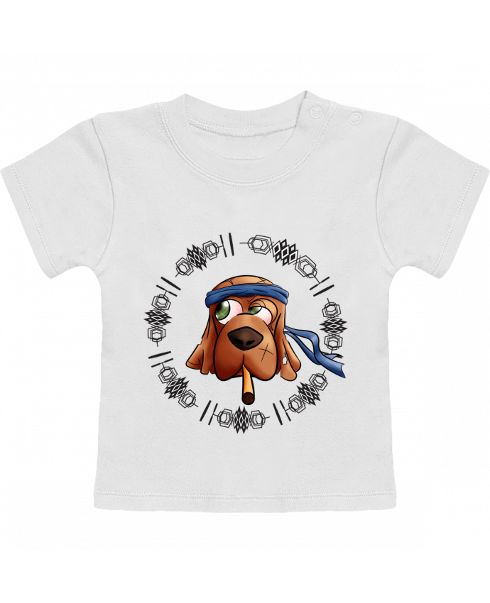 T-shirt bébé Doogy manches courtes du designer Salutations Distinguées