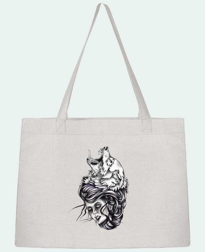 Shopping tote bag Stanley Stella Femme & Loup by david