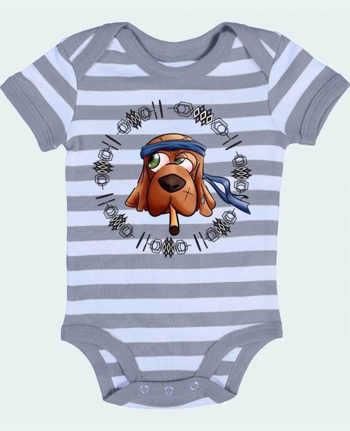 Baby Body striped Doogy - Salutations Distinguées