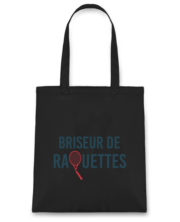 Tote Bag cotton Briseur de raquettes by tunetoo