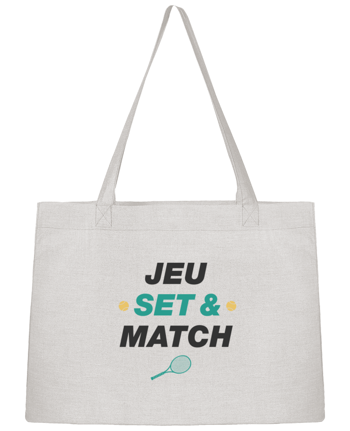 Shopping tote bag Stanley Stella Jeu Set & Match by tunetoo