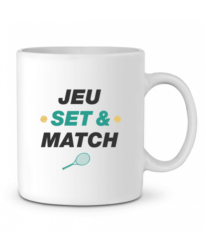 Mug  Jeu Set & Match par tunetoo