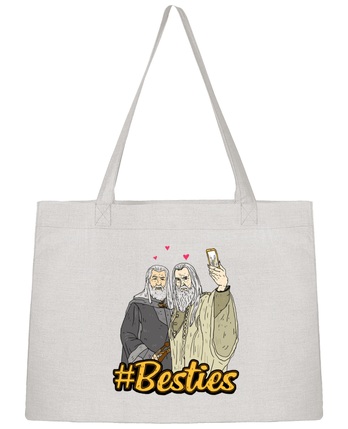 Shopping tote bag Stanley Stella #Besties Seigneur des anneaux by Nick cocozza