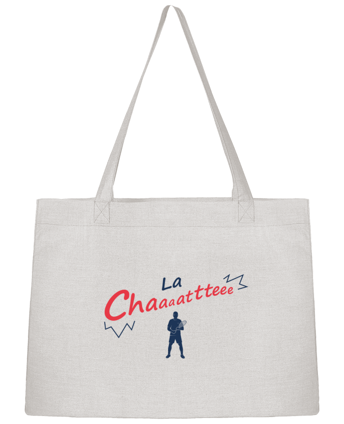 Shopping tote bag Stanley Stella La Chaaattteee - Benoit Paire by tunetoo