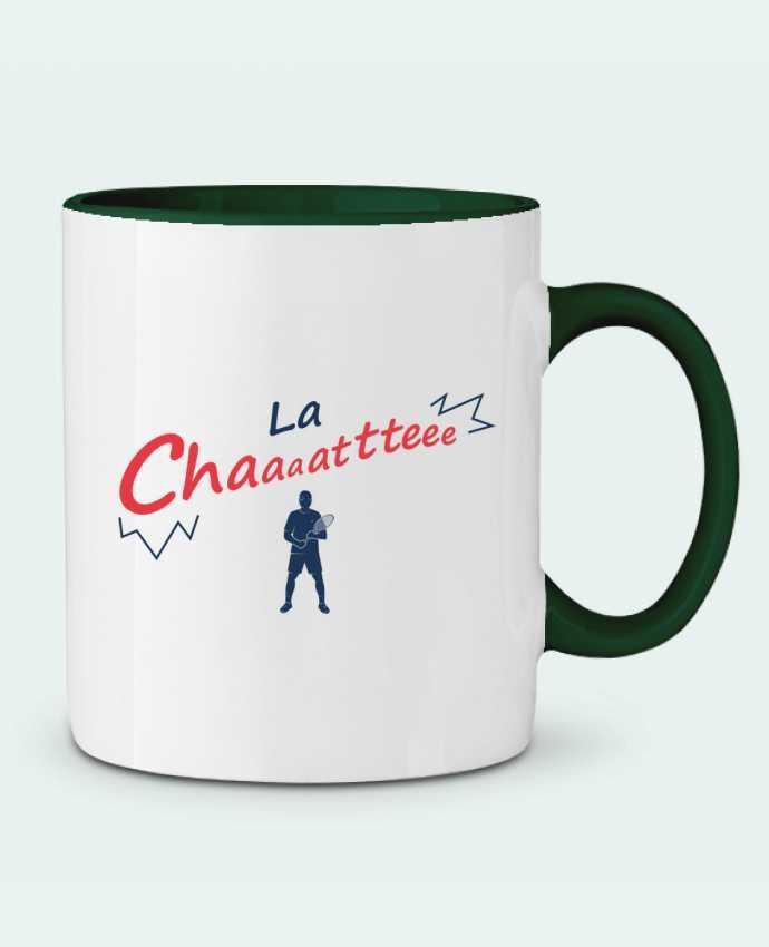 Two-tone Ceramic Mug La Chaaattteee - Benoit Paire tunetoo