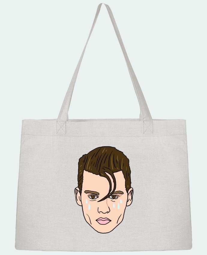 Shopping tote bag Stanley Stella Cry baby by Nick cocozza